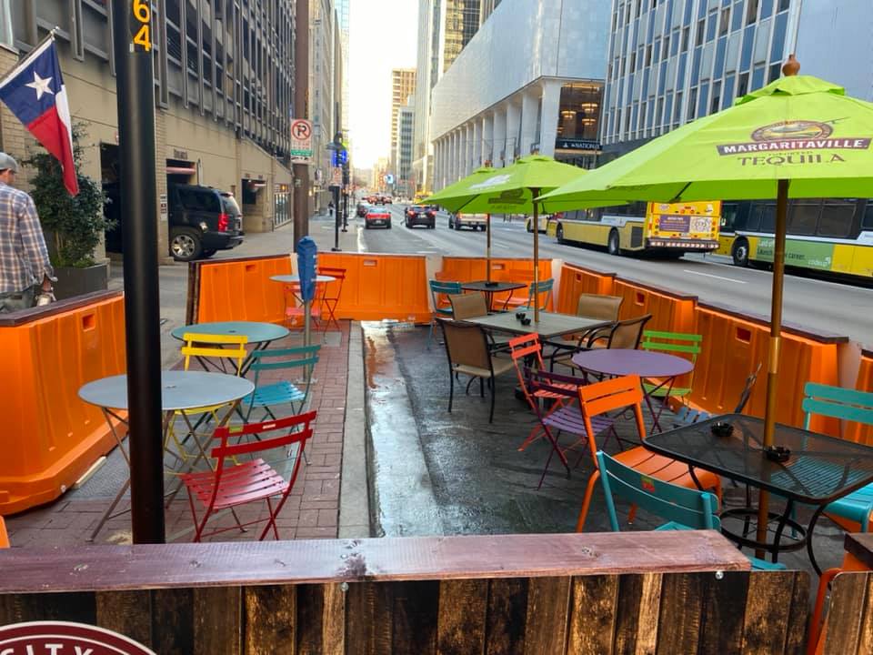 First Parklet from DDI Initiative Placed at City Tavern – Downtown ...